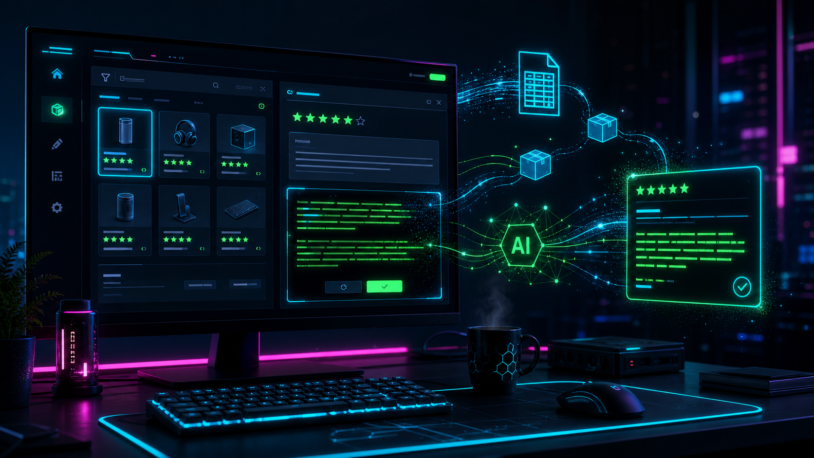 購入履歴からレビュー文を整えるローカルAI作業台「Review Forge」を作りました